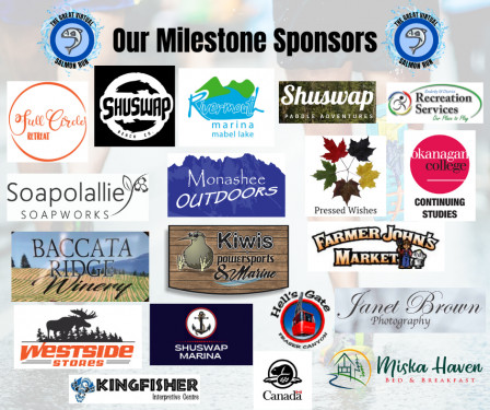 The Great Virtual Run Milestone Sponsors